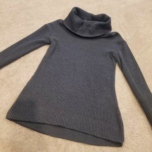 Dark Grey Cowlneck Sweater/Tunic
